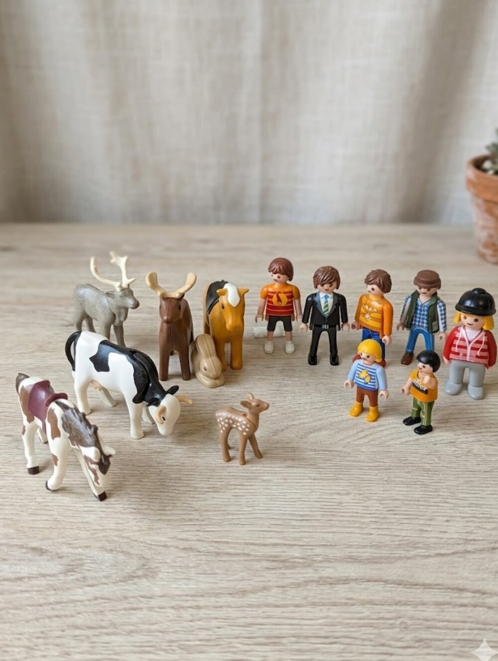 Playmobil Figure & Animal Lot